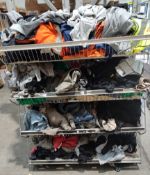 Assorted pre-owned clothing and related.