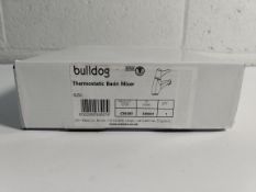 An as new Westco Bulldog thermostatic basin mixer (REF: 380001).
