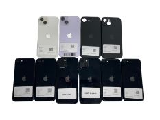 Assorted Apple iPhones sold for parts (MDM locked, sold as seen for parts only).