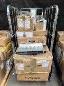 Assorted new and pre-owned networking hardware including Cisco, Dell, WatchGuard & Riverbed (All ite