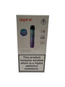 Five Aspire Flexus Q Pod Vape Kits (EAN: 6958947144322) (Over 18's only).