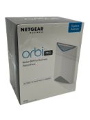 As new Netgear Orbi Pro SR60 AC3000 Tri-band Satellite Access Point Add-on (P/N: SRS60-100UKS EAN: 6