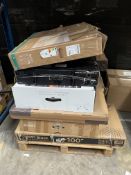 Assorted new and pre-owned monitors, TV's & related items (All items untested, sold as seen).