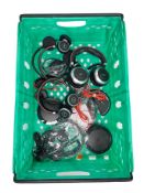 Assorted pre-owned Jabra and Plantronics headphone