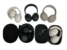 Assorted over-ear headphones to include Bose & Sony (All items untested, sold as seen).