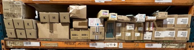 Assorted printer cartridges and related items (All items sold as seen).