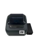 As new Zebra GK420d 203dpi USB/Serial Label Printer (P/N: 2GK42-202520-000).