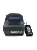 Pre-owned Zebra GX430t 300dpi Thermal Transfer Label Printer.
