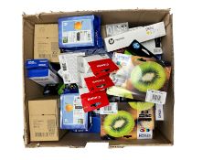 Assorted printer cartridges and related items (All items sold as seen).