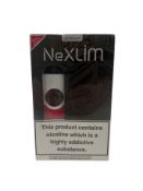 Two Oxva NeXlim 2ml Pod Vape Kits in Glory Red (EAN: 6932467622157) (Over 18's only).