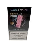 Four Lost Vape Thelema Elite S Pod Vape Kits in Light Pink (EAN: 6941881825921) (Over 18's only).