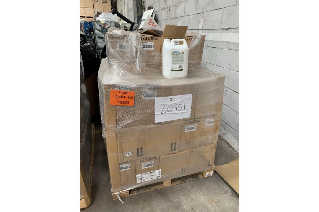A pallet of Hygiene Vision VisionBac Foam Wash, 5L. - Image 1 of 2