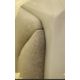 Super King Resin & Grey Fabric designer headboard. RRP £1,790. Attaches easily to divan beds. Very m - Image 2 of 4