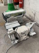 A pre-owned Record Power BDS150 belt and disc sander 240v and pre-owned Record Power BDS150 bench gr