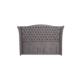 Hypnos Floor Standing Headboard Double RRP £1,499. In Pebble finish. This beautiful floor standing h - Image 2 of 3