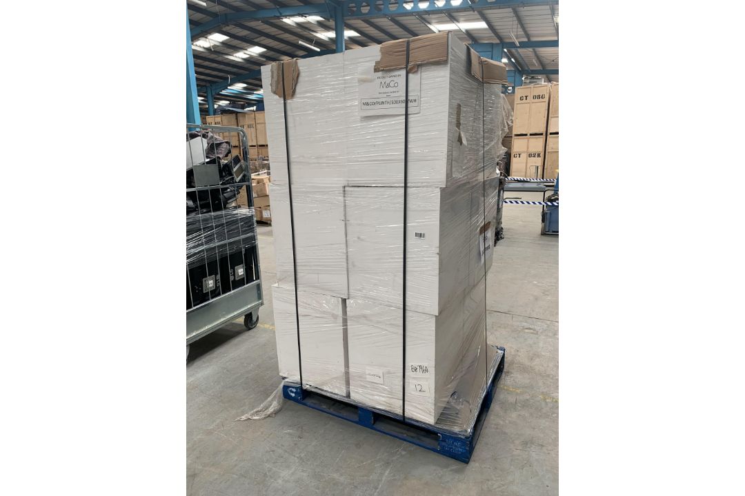 Twelve pre-owned plinth boxes 500mm x 600mm.