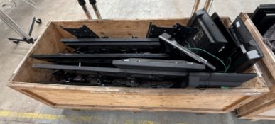 Assorted pre-owned NEC TV's with mounts (Untested, sold as seen) (Stillage included if required).