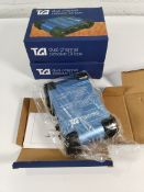 Three boxed as new TGI dual channel passive DI boxes.