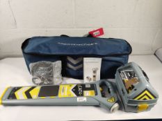 An as new Radiodetection CAT4+ and Genny4 cable avoidance kit.