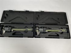 Two pre-owned Mitutoyo 150mm/6