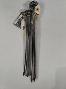 Nine Trussing 250mm needles (264) and six Larding 200mm needles (4382) (tray not included).