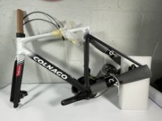 An as new Colnago V5Rs road bike.