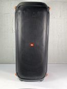 A pre-owned JBL Partybox 710 speaker (untested) (no cables with item) (there is a crack on the botto