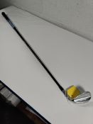 An as new Mizuno Pro T-1 Soft White Satin Wedge, 58 degree, 10 V (Right-handed).