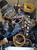A quantity costume jewellery and watches to include Casio, Fossil and related.