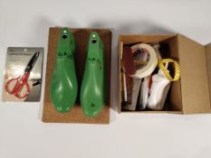 An I Can Make Shoes starter kit with components (part may be missing).