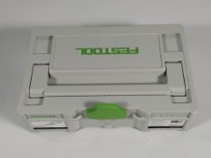 An as new Festool 10 Piece Ring Ratchet Spanner Set (578117).