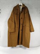 A Dries Van Noten jacket, light brown with tag, patterned inner lining (aw23-24 restonas rev 7251 10