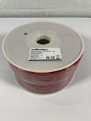 Five Multicomp Pro MP009298 Multicore Speaker Cable, 2 Core, 0.75 mm², 100m.