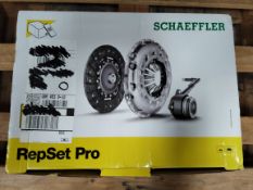 A Luk Schaeffler clutch kit 3-piece - Cover, Plate and CSC, boxed (626314133).