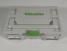 An as new Festool 10 Piece Ring Ratchet Spanner Set (578117).