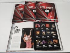 Four pre-owned Van Halen at 50 by Martin Pop Off (ISBN: 978-0-7603-8644-6) (light marks, one has dam
