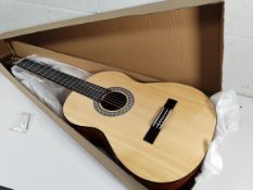 An as new Admira Alba ADM200 Classical Guitar.