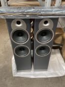Jamo Studio7 Series S7-27F floor standing speakers, pair (sold as seen).