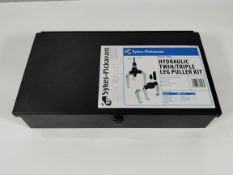 An as new Sykes-Pickavant Hydraulic Twin/Triple Leg Puller Kit, (PN: 155000).