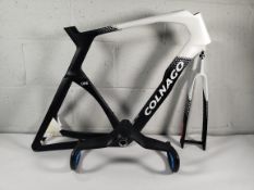 An as new Colnago Y1RS frameset in Team UAE/Emirates colourway, Frame Size L.