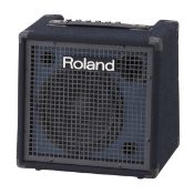 An as new Roland KC-80 compact and versatile 3 channel 50w mixing keyboard amplifier, sealed, boxed.