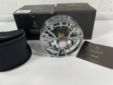A Hardy Averon Titanium 7000 Fly Reel.