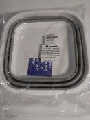 Fourteen Sammart grey collapsible tubs.