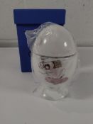 Ginori 1735 Italinao egg, signed to verso The St. Regis Venice April 2025.