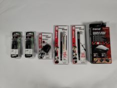 Six as new Trend products to include 2x Plain Pile Router Cutter, 2x Long Magnetic Bit Holder, 1x Do