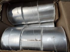 Twelve rolls of ProClad Plus HQ 4 ply self adhesive tape, 100mm x 50m each, silver.
