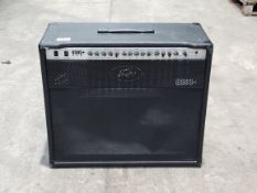 A pre-owned Peavey 6505+ 112 combo valve amp (sold as seen).