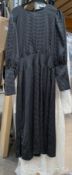 Two women's as new Bruuns Bazaar Acacia Ellisa Dresses, White Cream AOP, size 36, Black AOP size 38.