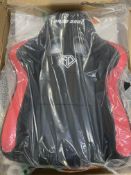 An as new Anda Seat Jungle Gaming Chair, red and black.
