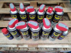 Thirteen tins of WD40 related sprays - 11x Specialist cutting oil 400ml sprays and 2x multi use 100m